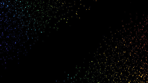 色彩斑斓的焦外成像背景图片下载