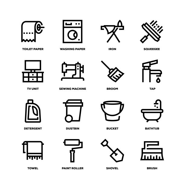 家务线图标图片下载