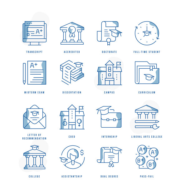 高等教育的图标图片下载