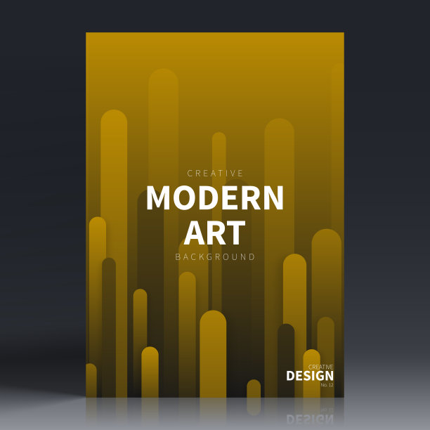 宣传册模板排版，棕色封面设计，企业年报，传单，杂志图片下载