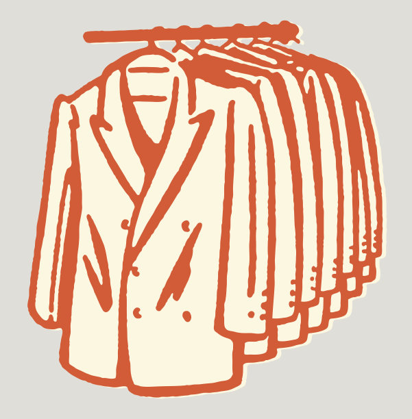 男士西服挂架图片下载