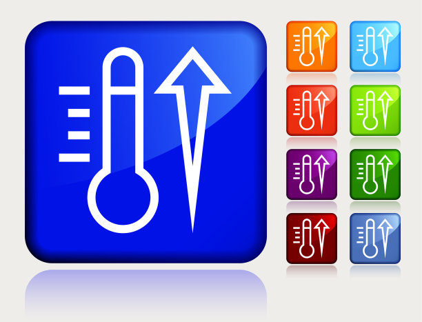 温度计升温图标图片下载