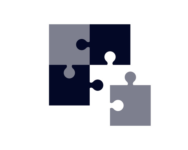 拼图碎片一起来解决拼图向量图片下载