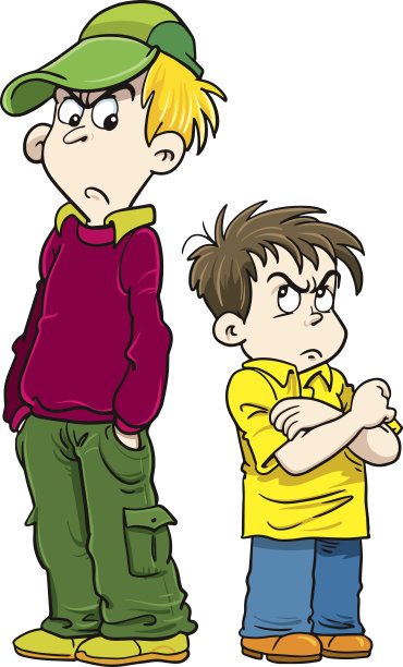 愤怒的孩子图片下载