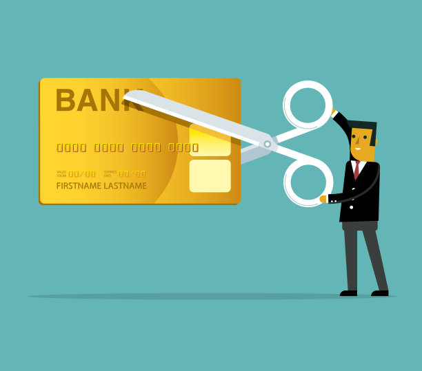 商人-削减信用卡图片下载