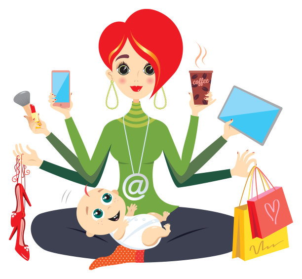 事业与母亲图片下载