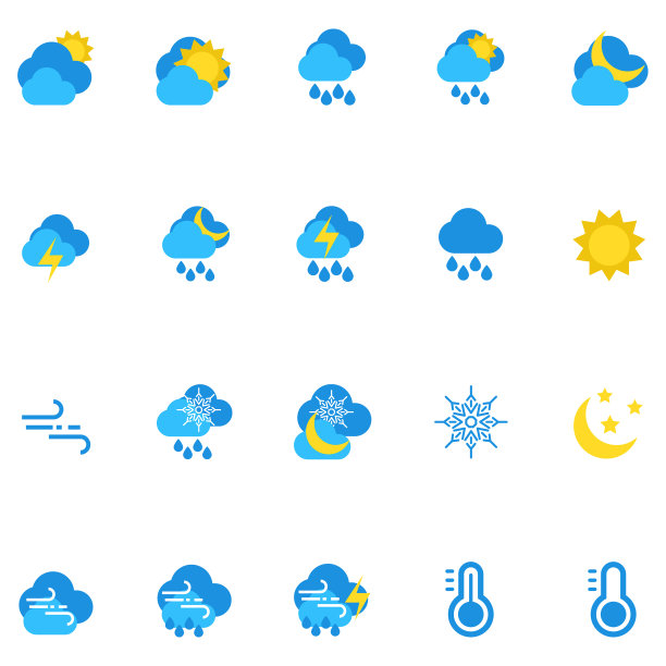 天气图标设置图片下载