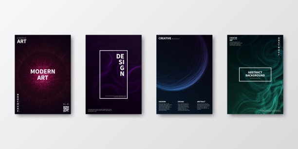 宣传册模板布局，封面设计，商业年度报告，传单，杂志图片下载