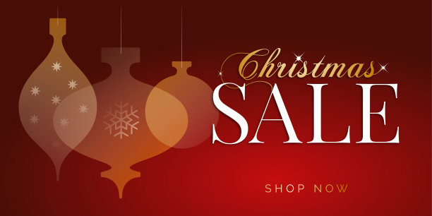 圣诞销售设计的广告，横幅，传单和传单。图片下载