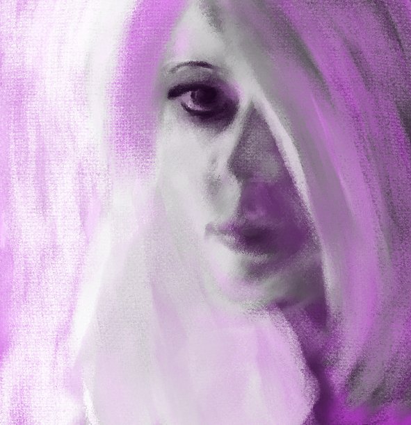 一个年轻女子的风景肖像图片下载