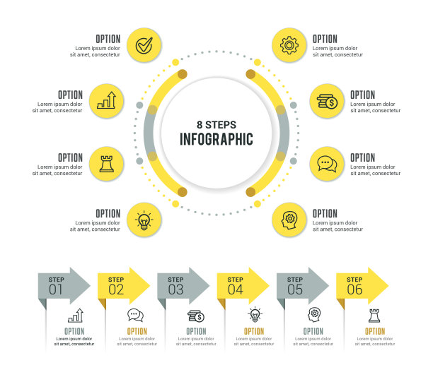 信息图表元素图片下载