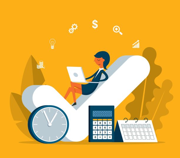 女商人,多任务处理图片下载