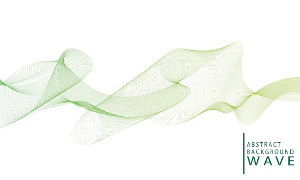 矢量抽象波型图片下载