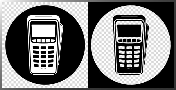 支付终端图标。图片下载