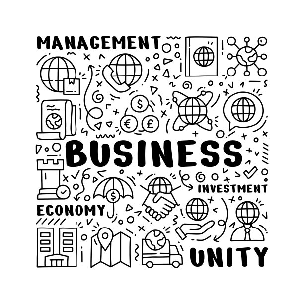 商业手绘涂鸦概念图片下载