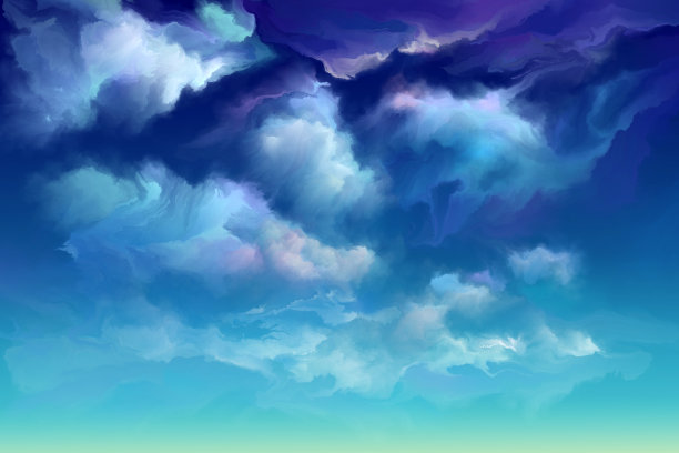 夏天的云图片下载