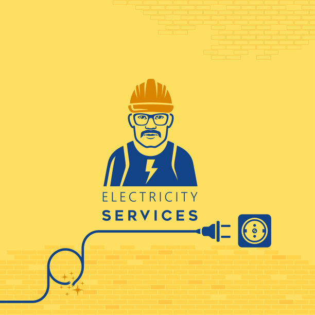 电力服务概念设计图片下载