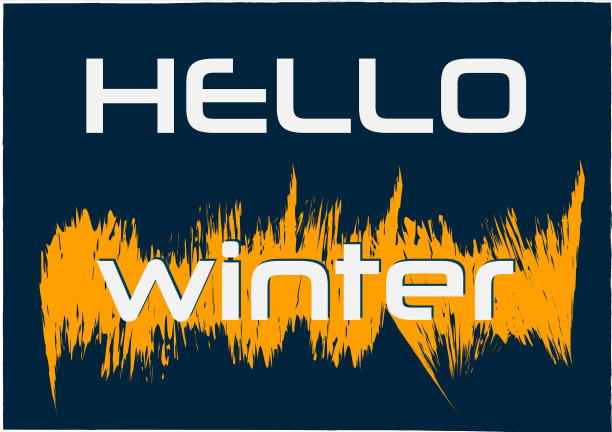 你好冬季衬衫设计海报图片下载