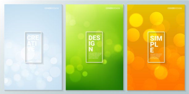 模糊散景散焦光背景图片下载