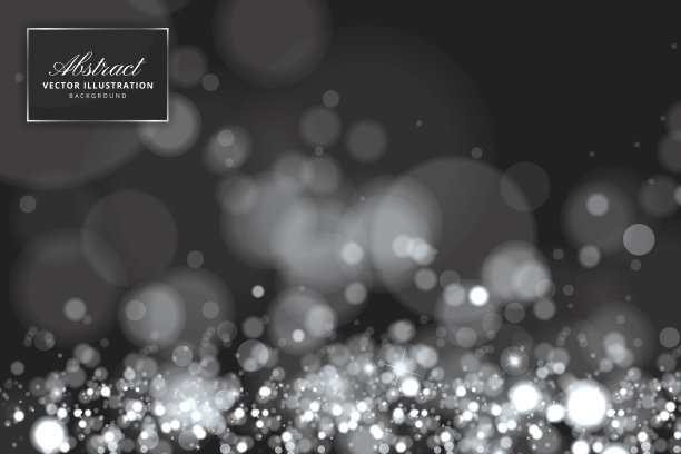 散景和模糊矢量抽象背景图片下载