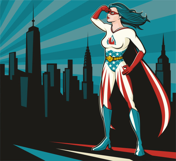 美国女超级英雄图片下载