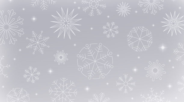 冬天雪花背景图片下载