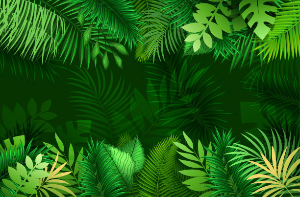 新的热带节日横幅图片下载