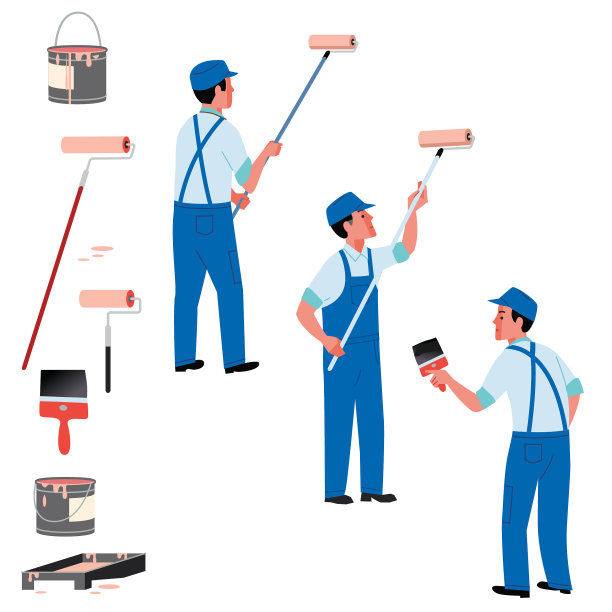 画家和设备图片下载