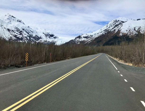 进入基奈峡湾国家公园图片下载