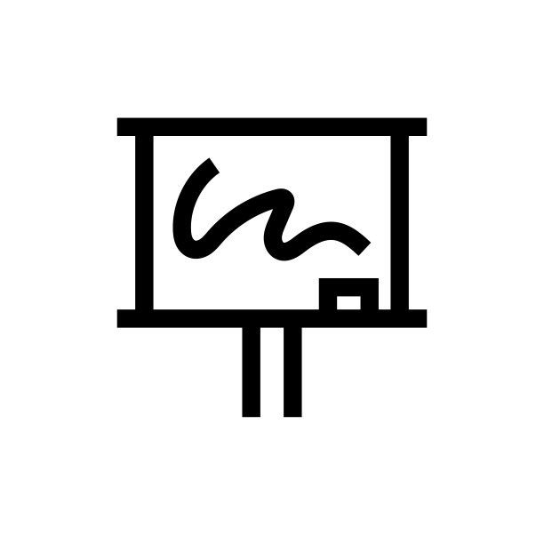 黑板线图标，设计，像素完美，可编辑笔触。标志、标志、符号。图片下载