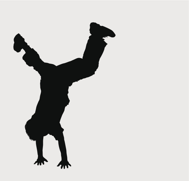 霹雳舞(矢量)图片下载