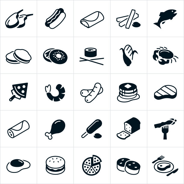 食物图标图片下载