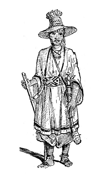 古董插画:沃洛夫人图片下载