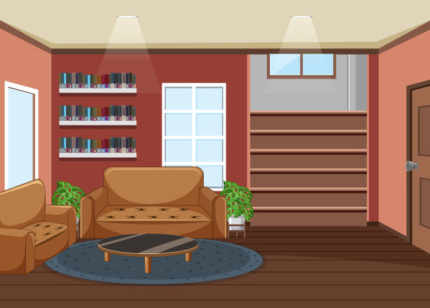 客厅室内家具设计图片下载