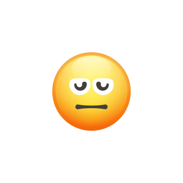 Emoticon裁剪设计元素可爱和色彩渐变图片下载