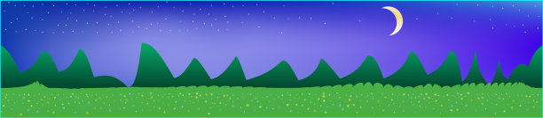 梦幻的天空和山脉景观图片下载