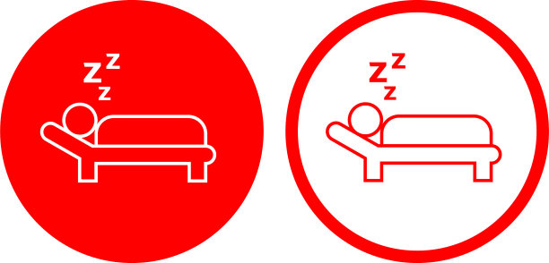 男人睡觉的图标图片下载