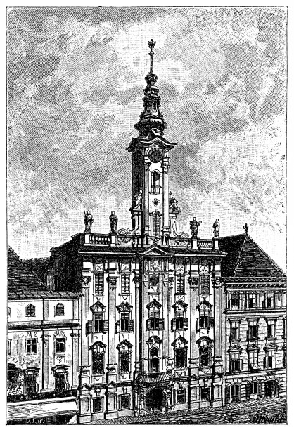 斯泰尔市政厅，奥地利图片下载