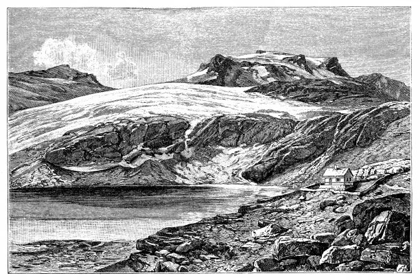 从奥地利Hohe tauern的Weissee湖观看图片下载