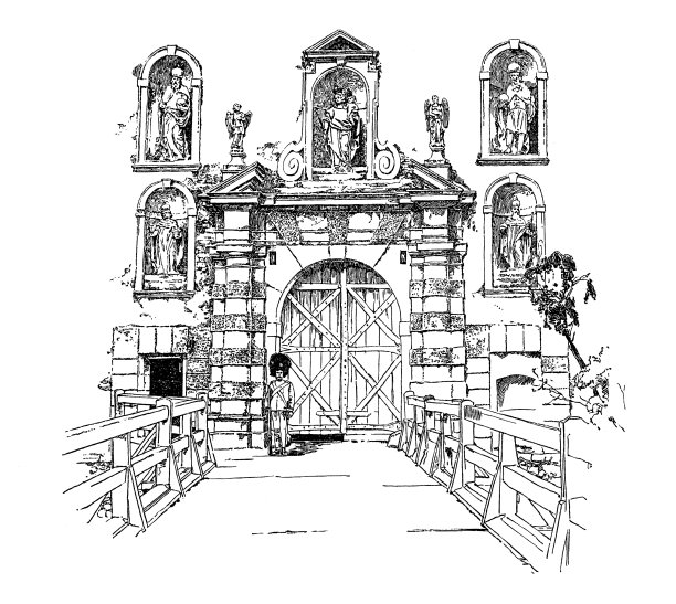 Forchtenstein城堡大门图片下载