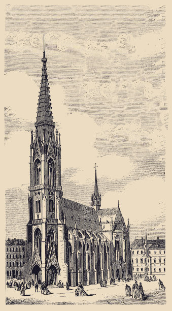 维也纳的教堂图片下载