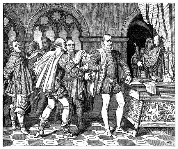 费迪南德二世在维也纳城堡受到奥地利贵族的威胁图片下载