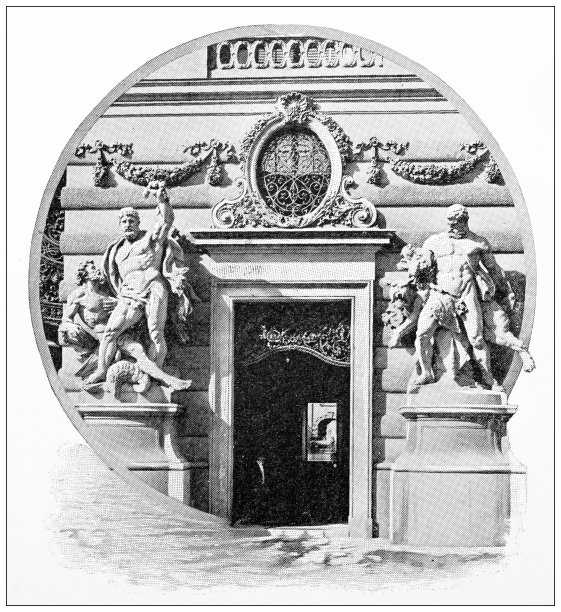 维也纳古玩旅行照片:故宫入口图片下载