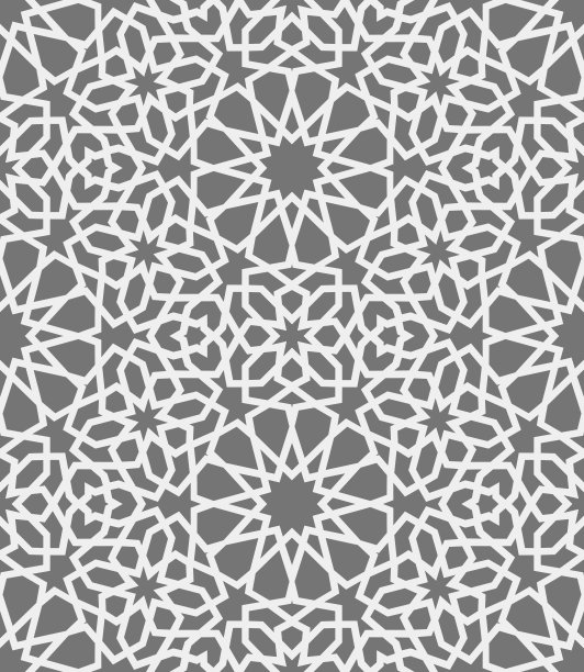 伊斯兰教的模式。无缝阿拉伯几何图案，东方装饰，印度装饰，波斯主题，3D。无尽的纹理可以用于墙纸，图案填充，网页背景图片下载