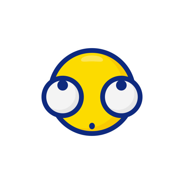 可爱的大眼睛表情图片下载