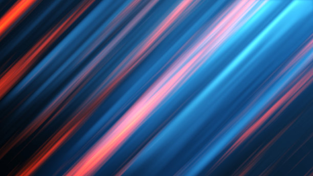 蓝色/橙色线条抽象背景图片下载