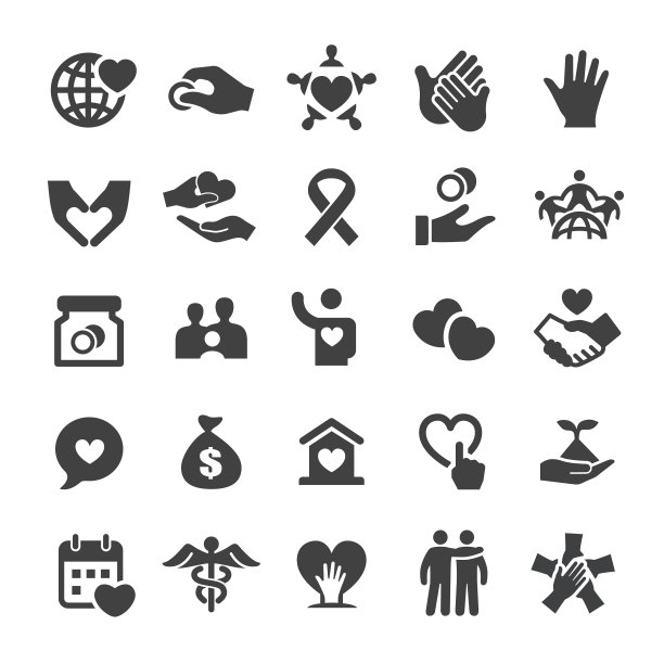 慈善图标集-智能系列图片下载