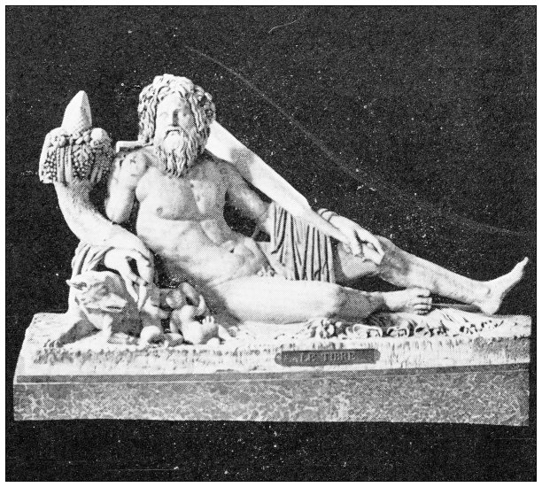 罗马的古董旅行照片:台伯神父图片下载