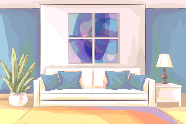 美丽客厅图图片下载