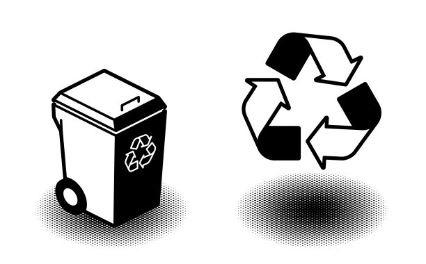 回收站-回收符号图片下载